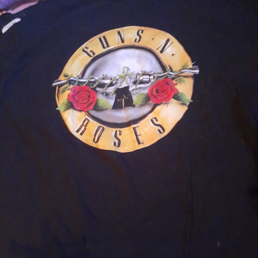 guns n roses top size xl